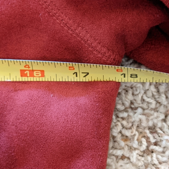 VTG Outback Trading Company Burgundy Fleece Lined Jacket - Picture 9 of 13